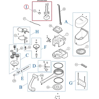 Transformátor SPEG065A00 transformátor pre HOPP