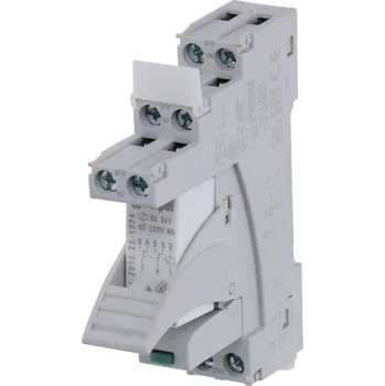 Relé PI84-024DC Relé na DIN lištu, cívka 24V, kontakty 250V/8A
