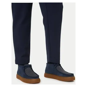 Pracovní obuv Kotníková obuv Clarks Torhill Hi 26183427 Tmavomodrá 42