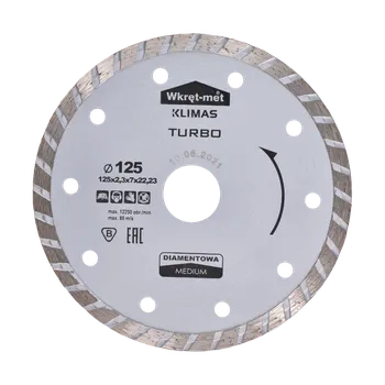 Řezný kotouč Turbo diamantový kotúč 125x2.3x22