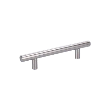 Nerezová úchytka (madlo) pro rozteč 96mm (150x96x12mm, výška 32mm), dutá, broušená nerez K320 /AISI304, balení obsahuje šrouby