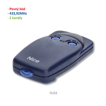 Vysílač 2-kanálový pevný kód