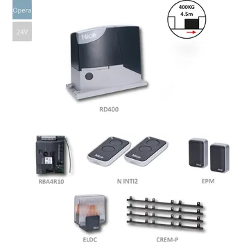 Pohon brány ROAD400KIT-KH pohon pro posuvné brány do 400kg