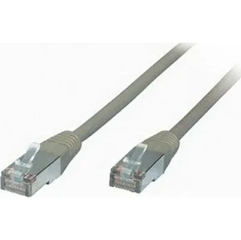 Síťový kabel Síťový kabel RJ-45 5m šedý/šedý 31320