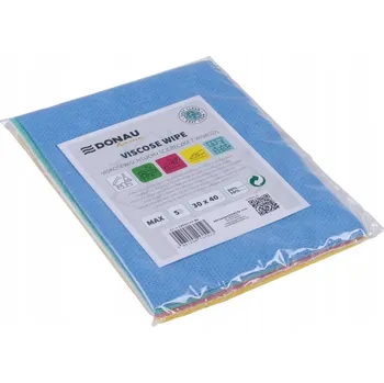 Utěrka Viskózová Utěrka Donau v balení po 5 kusech ks vícebarevná