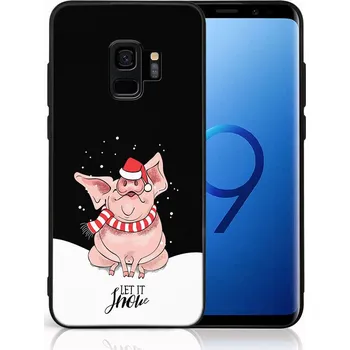 Pouzdro na tablet VSECHNONAMOBIL 124115 MY ART Obal s vánočním designem Samsung Galaxy S9 LET IT SNOW (075)