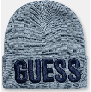 Čepice Dětská čepice Guess modrá barva, I0BZ02 Z2QO0 I0BZ02.Z2QO0.9BYA 50X, vel. 56/58