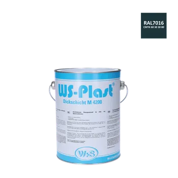 barva na kov W + S barva antikorozní polomatná na zinek, hliník 2.5l /3.35kg/ kg barva antracit, Kompatibilní barva se sprejem RAL7016.SP