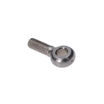 Úchyt s okem pro držák lanka, metrický závit, DIN444, M8x30 mm, částečný závit, AISI304