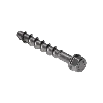 Hmoždinka Kotva 10x70 samořezná pro kotvení do betonu se 6hr. hlavou a nákružkem