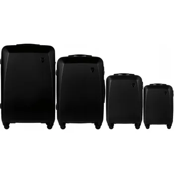 Wings Sada tvrdých kufrů ABS 0125-4KPL-ORANGE 226 l