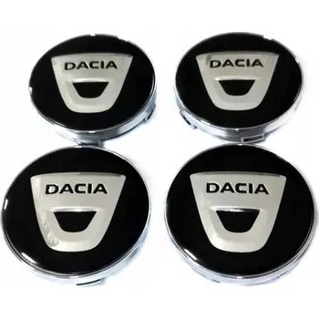 Středová krytka kola Sada 4 kusů destiček se znakem Dacia 60 mm