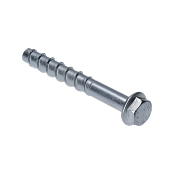 Hmoždinka Kotva 14x125 samořezná pro kotvení do betonu se 6hr. hlavou a nákružkem, výrobce Fischer FBS II 14x125 60/40/10 US