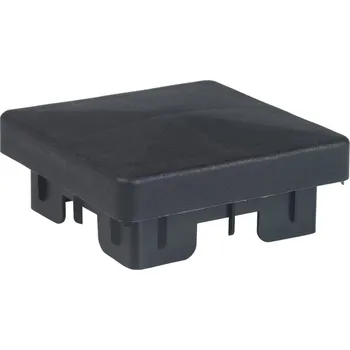 Stříška nad vchodové dveře LOCINOX® Čtvercová stříška s přesahem, 60x60mm, materiál polypropylen, barva RAL9005