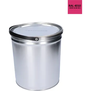 Lak na dřevo Barva antikorozní polomatná na zinek 5 kg telemagenta