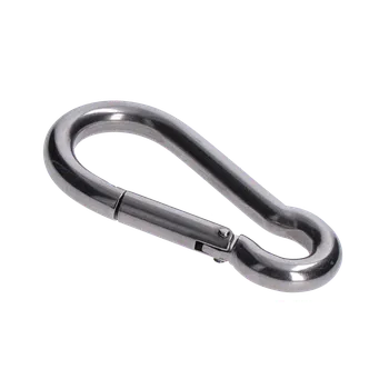 Karabina klasická 10x100 mm, DIN 5229 C, nerez A4 / AISI316