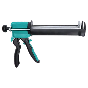 Vytlačovací pistole Profesionální pistole dvoupístová vytlačovací pro 400ml kartuše, převodový poměr 29:1, sofrgrip