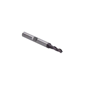 Příslušenství k frézce Válcová fréza Ø4mm, HSSCo8, DIN 844K, TiAlN povlak, válcový dřík s destičkou (Weldon) dle DIN 1835 B