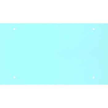 Zábradlí Transparentní ESG / VSG sklo, rozměr 850x1500mm, tloušťka: 10.76mm s fólií a výřezy na držáky EB1-PRJ, průměr díry ø25mm