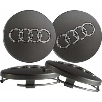 Středová krytka kola Těsnění odznaku Audi 68 mm 4 kusy 8D0601170