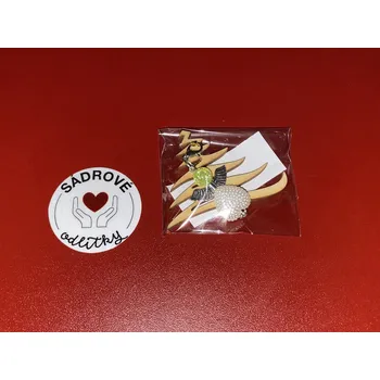 HandMade by VeJa Andílek na dřevěném stromečku (malé srdce)