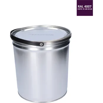 Lak na dřevo Barva antikorozní polomatná na zinek 5 kg purpurově - fialová