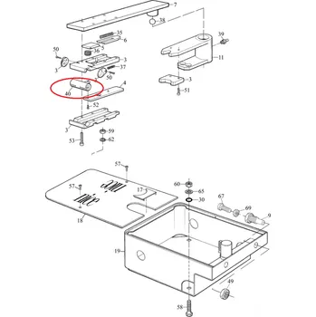 Zámek na kolo CM-D.1630 zámek pro MEA2