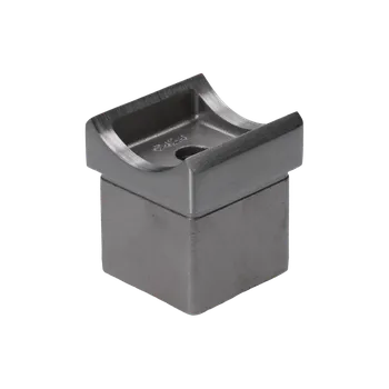 Držák madla, jekl 40x40x2.0mm, na madlo trubku ø 42.4mm, broušená nerez K320/AISI304