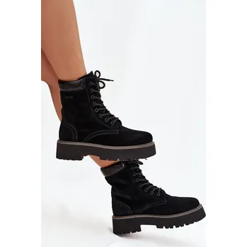 Dámská běžecká obuv Dámské semišové workery Big Star – černé Velikost: 39