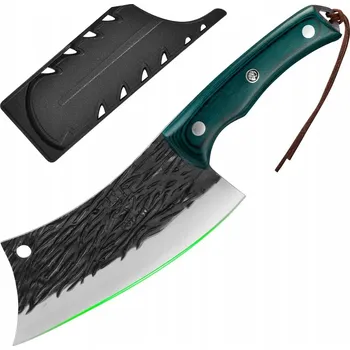 Kuchyňský nůž KUCHYŇSKÝ NŮŽ JAPONSKÝ ŘEZNICKÝ SEKÁREK NA MASO, RYBY, KOSTI, TĚŽKÉ MASO