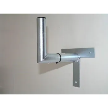 Držák antény na zeď, tvar T, galvanický zinek, délka 25cm
