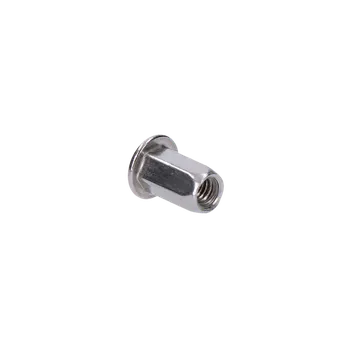 Nýt Nýtovací matice M4/0.3-2.0/ plochá hlava, hex, L=10mm, nerez