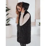 Černá prošívaná vesta WELIA TY3294 Velikost: S