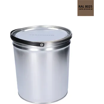 barva a nátěr na dřevo Barva antikorozní polomatná na zinek 5 kg světle-hnědá