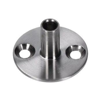 Zábradlí Spodní část příruby ø 35 mm, pro trubky ø 12 mm , (venkovní průměr příruby ø 8,9 mm), broušená nerezová ocel K320 /AISI304