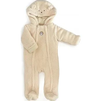 Kojenecká bunda Zimní kojenecká kombinéza Pidilidi PD1166-11 Beige Velikost: 80/86, SizeAge: 12-18m