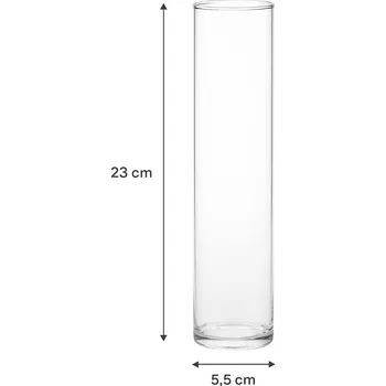 Váza Váza Świat Świec porcelánová 5,5 x 23 cm