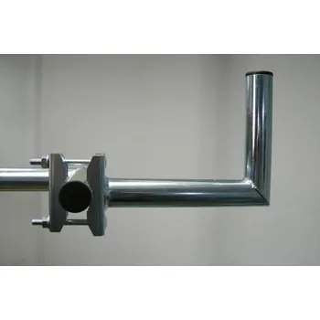 Držák antény na balkón, galvanický zinek, délka 25cm