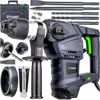 Pneumatické kladivo Vrtací kladivo Wuber SDS plus 1500 W