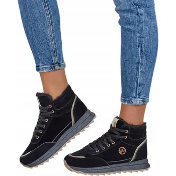 Dámské tenisky ČERNÉ DÁMSKÉ SNEAKERS BOTY CASILL VEL. 37