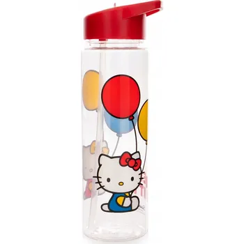 Láhev Lahev Na Pití na vodu Hello Kitty Láhev s brčkem na nápoje Dárek pro děti