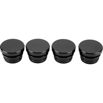 Elektrická zásuvka 4 X ZÁTKA ZÁSUVKY ZAPALOVAČE 12 V ČERNÁ