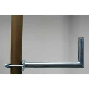 Držák antény na stožár, galvanický zinek, délka 40cm