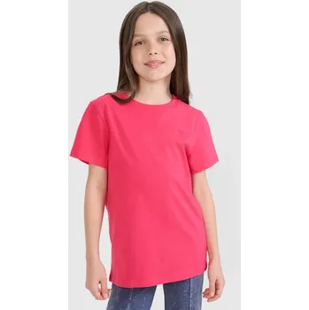 Chlapecké tričko Dívčí hladké tričko 4F 4FJWSS25TTSHF2177-55S 152