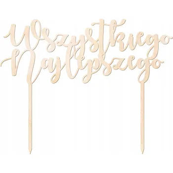 Obraz Zápich do dortu Všechno Nejlepší k Narozeninám