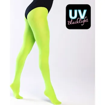 Karnevalový kostým Punčocháče neonově žluté