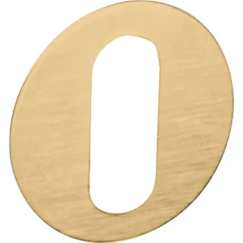 Dveřní kování Dveřní rozeta MP VM - 1R (OLM - Zlatá matná), Otvor pro obyčejný klíč BB, MP Zlatá