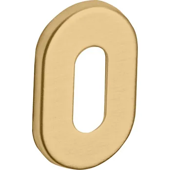 Dveřní kování Dveřní rozeta MP VM - 4UOR (OLM - Zlatá matná), Otvor pro obyčejný klíč BB, MP OC (chrom lesklý)