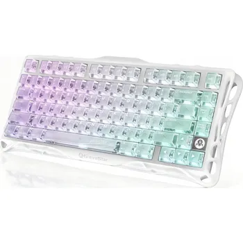 Klávesnice Mechanická klávesnice Mercury K1 Lite Crystal Aurora