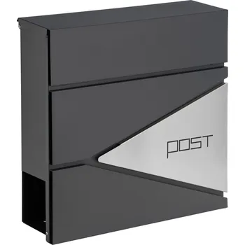 Poštovní schránka Poštovní schránka s novinami Gockowiak šedá